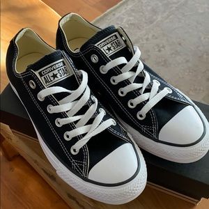 New Converse All Star Ox Black